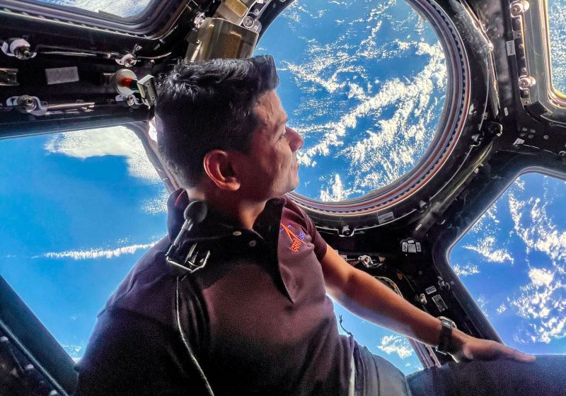 Indian Group Captain Shubhanshu Shukla enters iconic cupola inside ISS