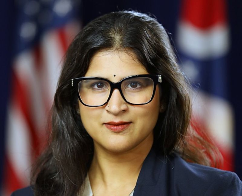 Mathura Sridharan: Indian-origin 12th Solicitor General of Ohio is facing flak for wearing ‘bindi’