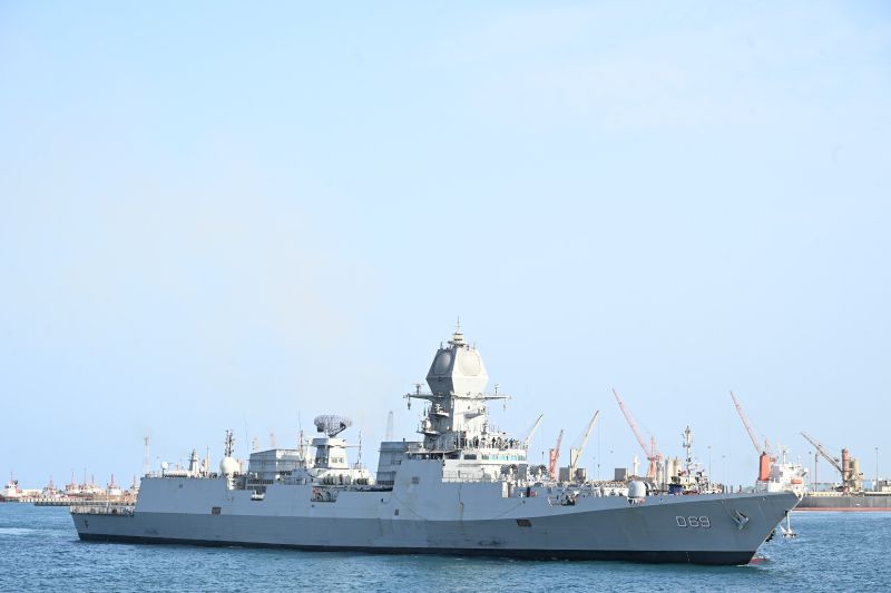 Naval exchange: Indian ships INS Tamal, INS Surat arrive in Jeddah