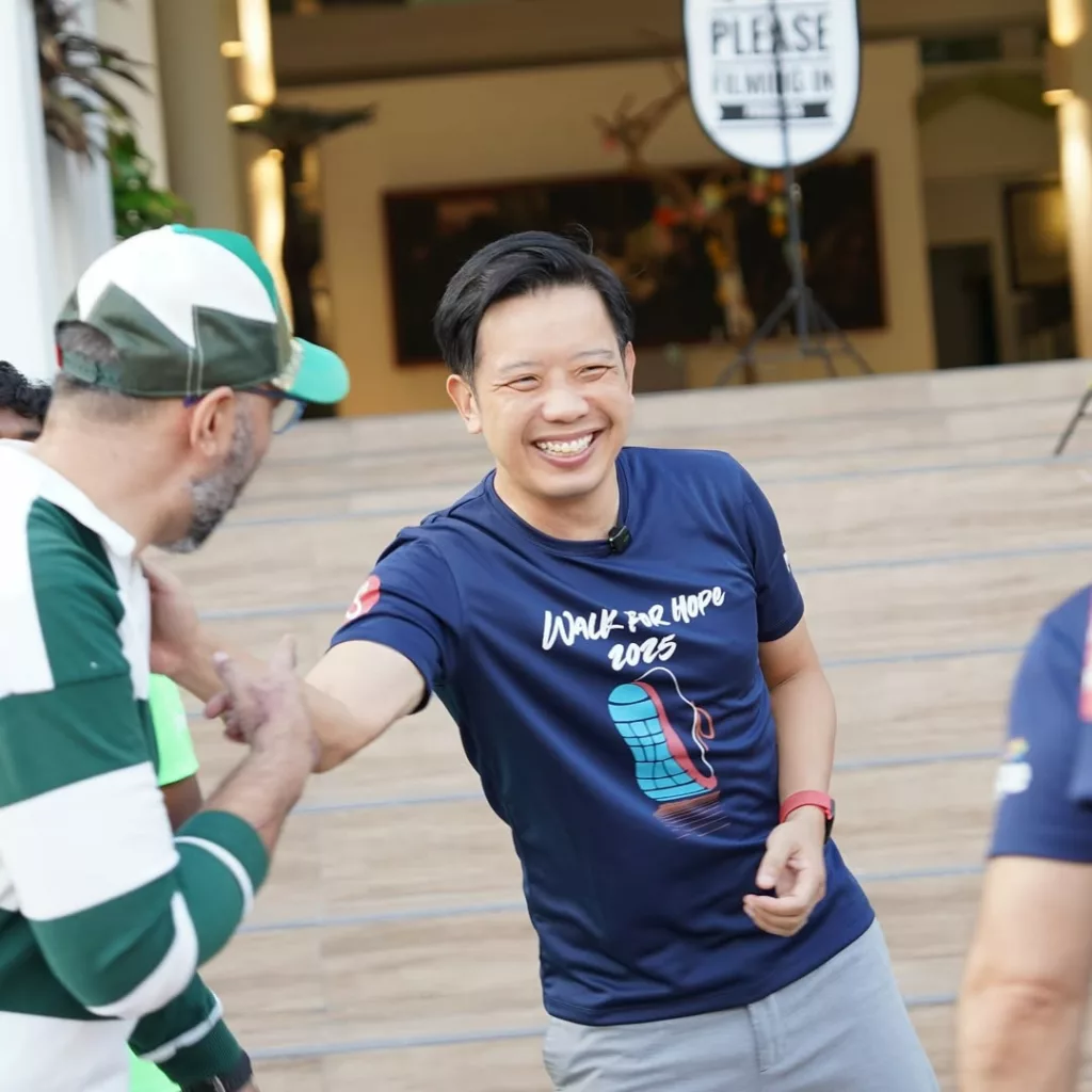 Alvin Tan at Walk for Hope 2025