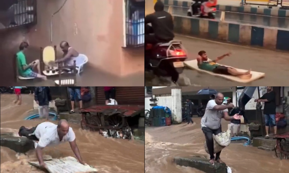 Mumbai monsoon madness: From ‘Aura Farming’ to street swimming, floods can’t dampen Mumbaikars’ spirit