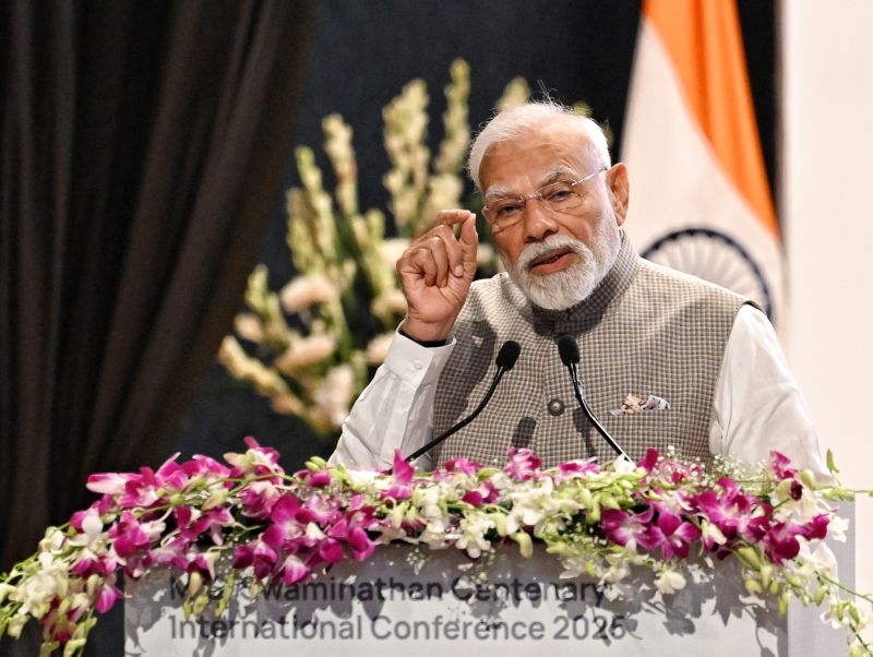 In a strong response to US President Donald Trump's 50 percent tariffs on Indian imports, Prime Minister Narendra Modi on Thursday said his country won't compromise