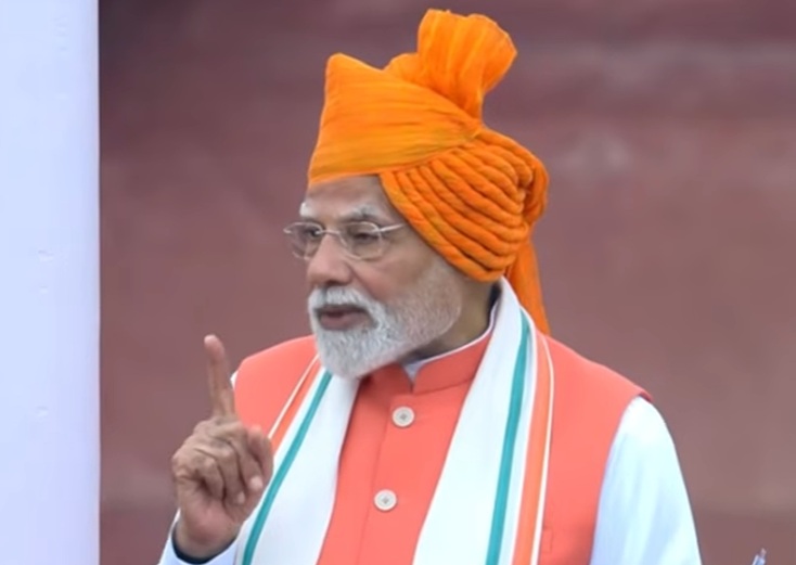 Independence Day: Modi says India will not tolerate nuclear blackmail, sends strong message to Pakistan