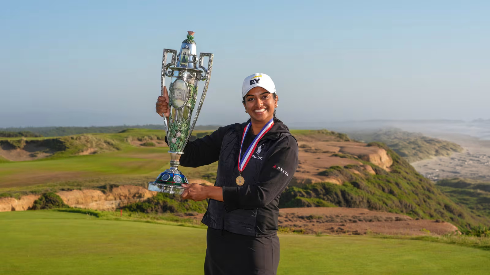 Indian-origin golfer Megha Ganne claims historic U.S. Women’s Amateur title