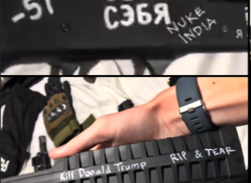 Minneapolis school shooter’s guns carried messages like ‘Nuke India’, ‘Kill Trump’