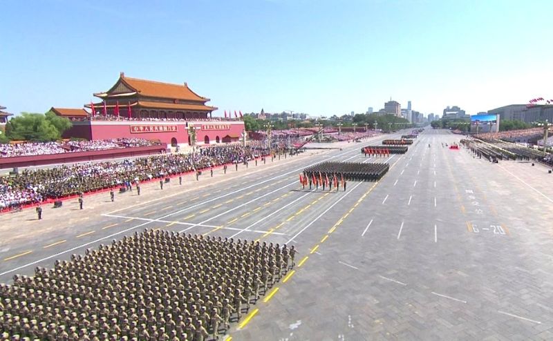 China showcases modern weapons at military parade in Beijing; Putin, Kim attend as guests