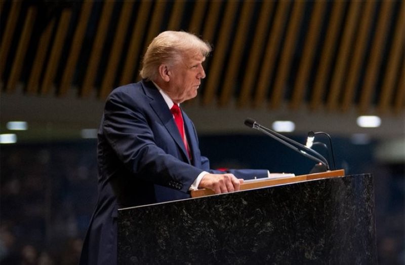US President Donald Trump on Tuesday targeted the United Nations and warned the world leaders over uncontrolled migration