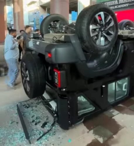 Thar accident Delhi