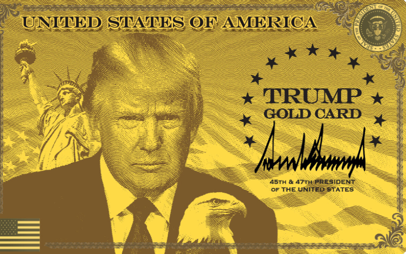 US President Donald Trump has launched the "Trump Gold Card", offering permanent residency in the country in exchange for a fee