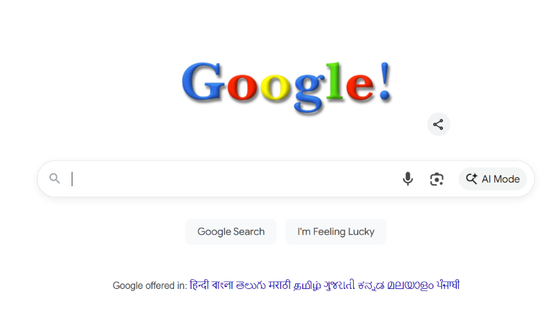 Google marked its 27th anniversary on Saturday with a doodle featuring its original 1998 logo, evoking nostalgia for its early days