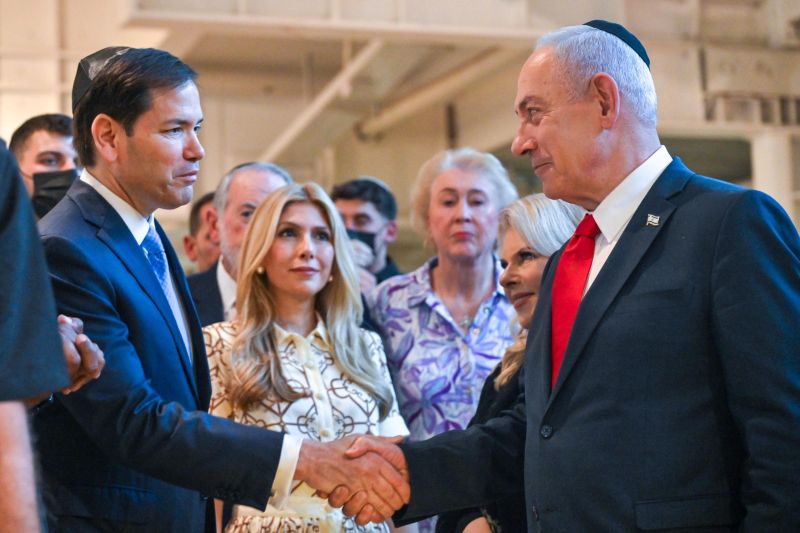 US Secretary of State Marco Rubio, who visited Israel and met PM Benjamin Netanyahu, has extended full support to Jerusalem to destroy the Hamas group