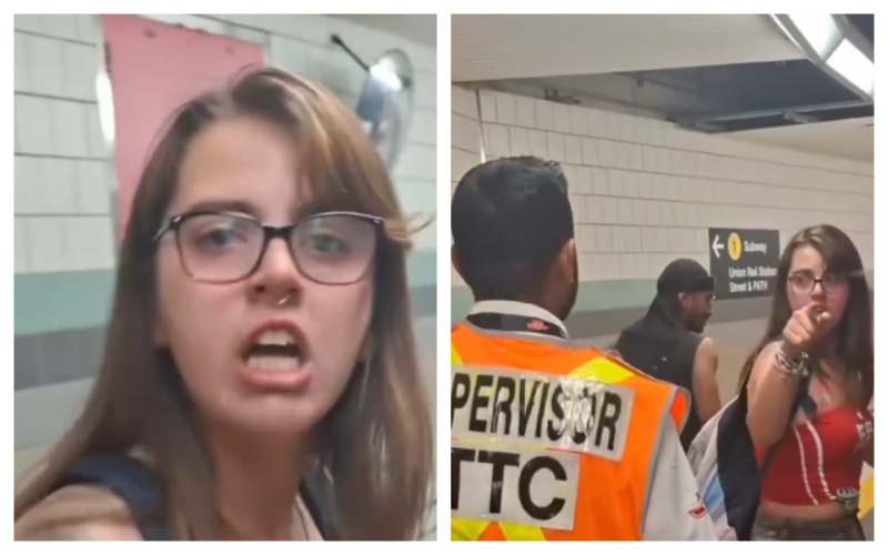 VIRAL video shows white woman supporting Indian man facing harassment in Canada
