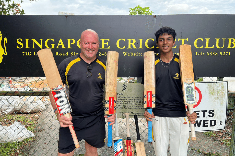 Refurbished cricket bats